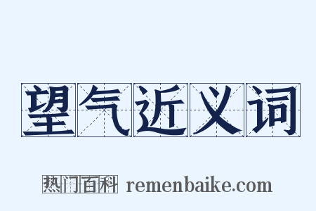 望气近义词是什么意思的图片